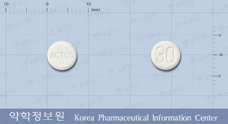 액토스정30밀리그램(피오글리타존염산염)