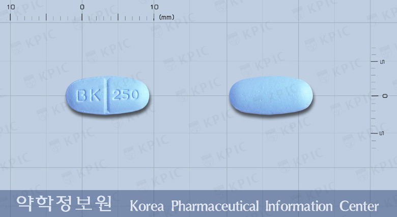 레비큐어정250밀리그램(레비티라세탐)