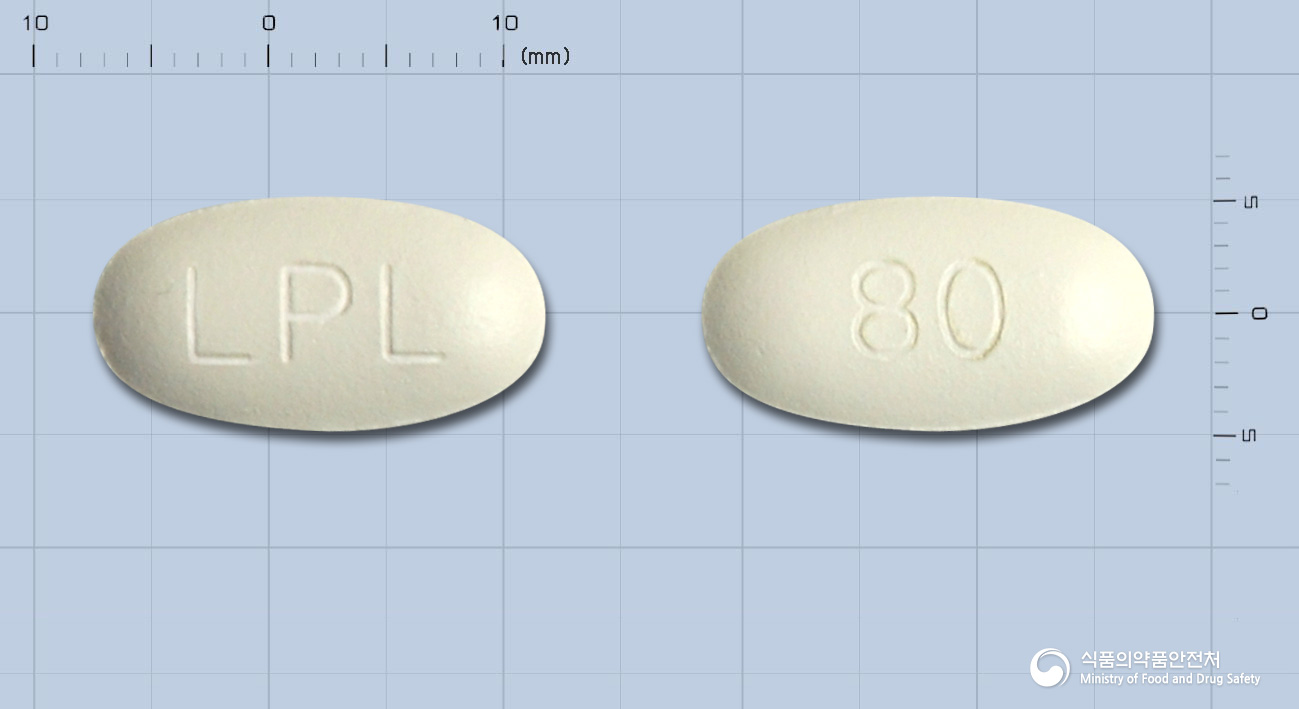리피로우정80mg(무수아토르바스타틴칼슘)