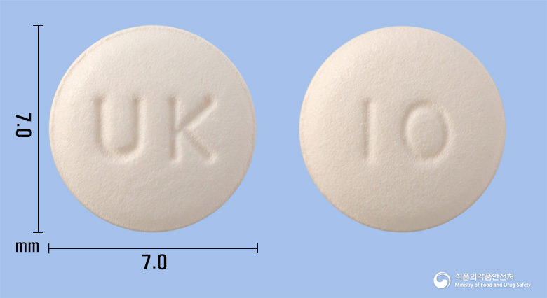 유니페나신정10mg(솔리페나신숙신산염)