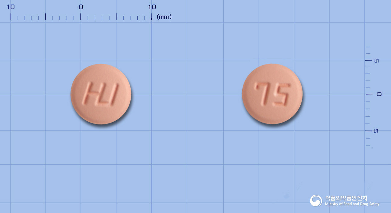 피도겔정(클로피도그렐황산수소염)
