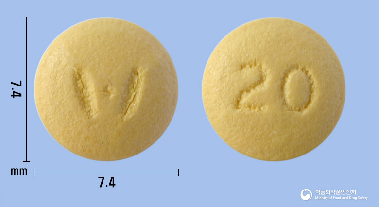 라베휴정20mg(라베프라졸나트륨)