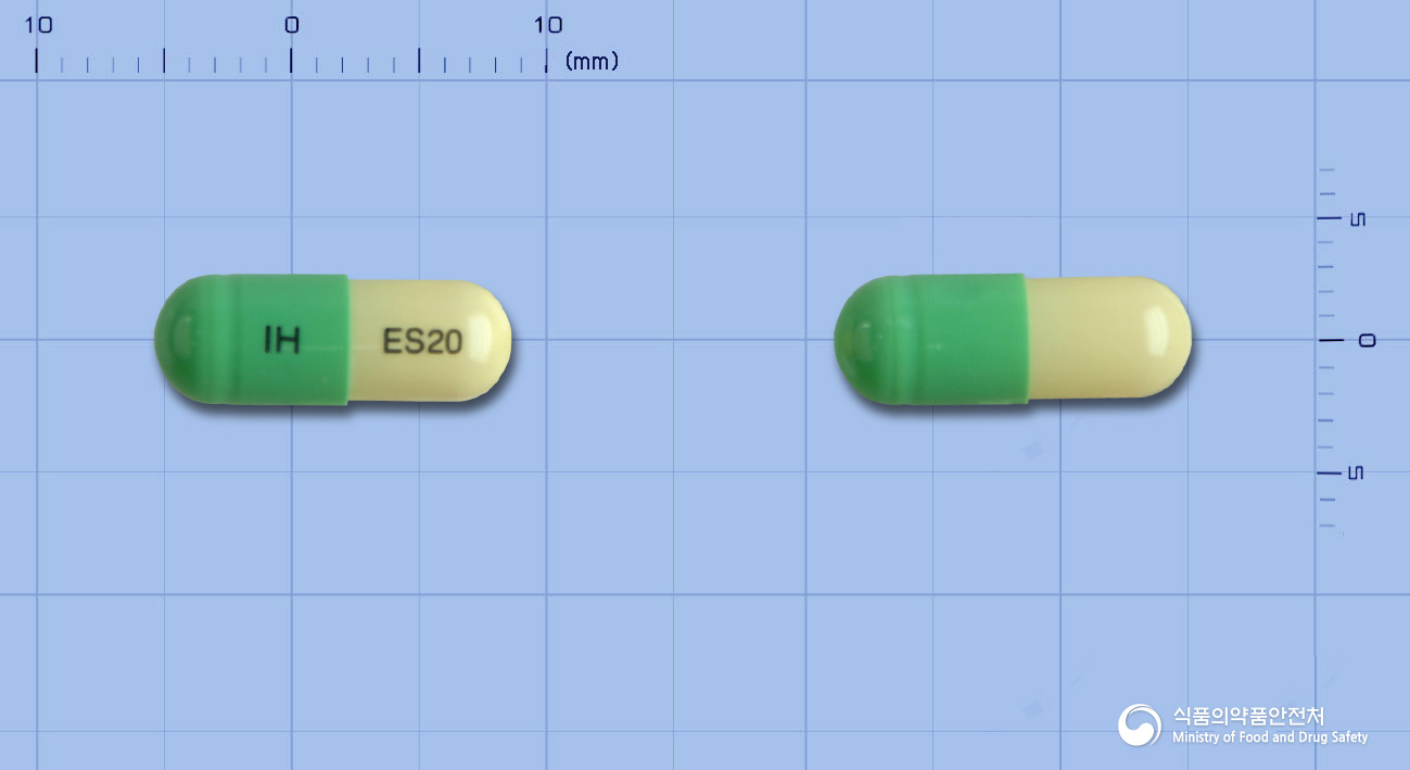 에소파졸캡슐20mg(에스오메프라졸마그네슘이수화물)