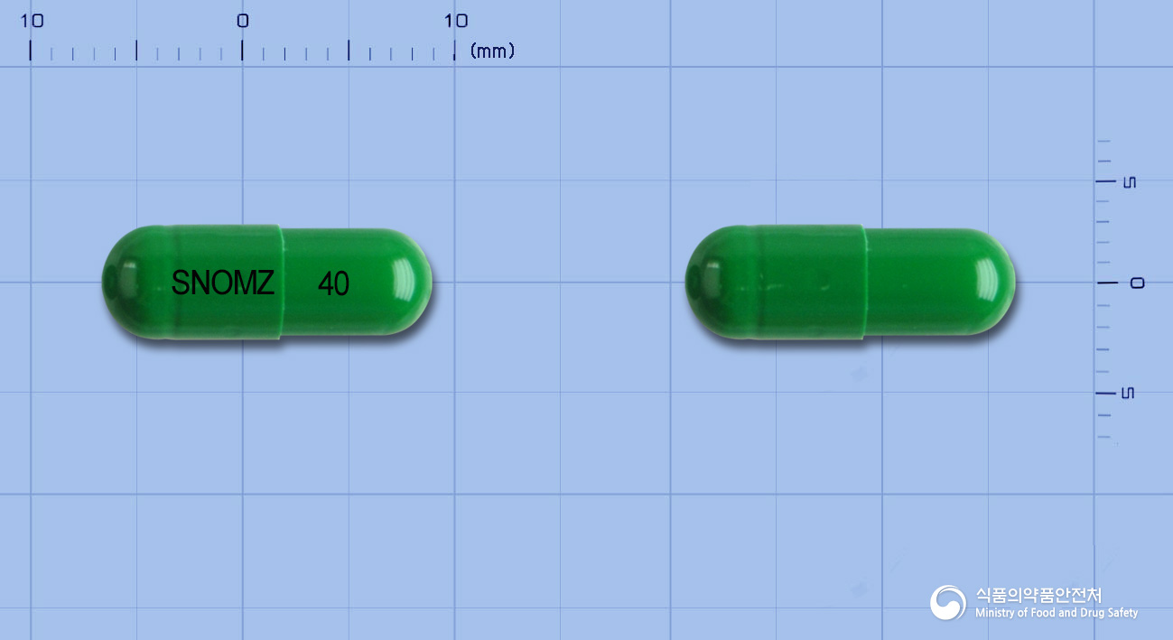 에스오졸캡슐40mg(에스오메프라졸마그네슘이수화물)