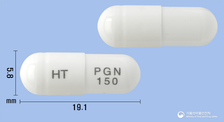 리레카캡슐150mg(프레가발린)