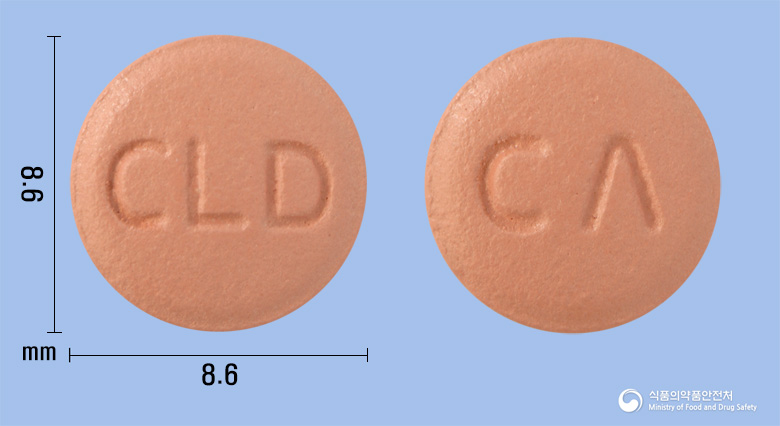 클로도렐정75mg(클로피도그렐황산수소염)