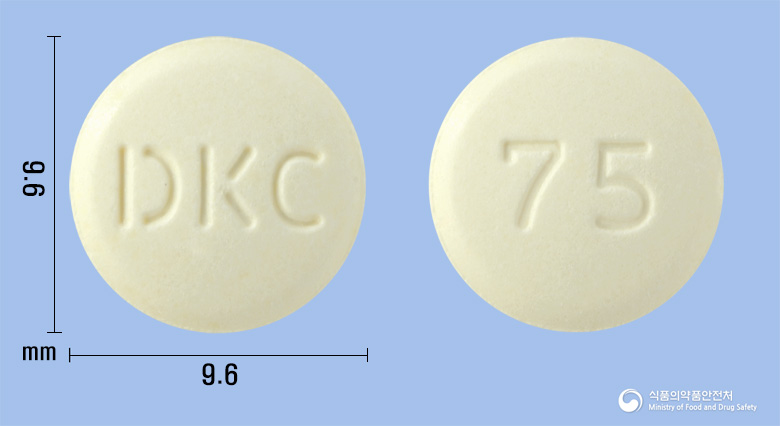 유로바스정75mg(나프토피딜)