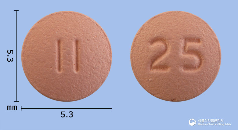 쿠에핀정25mg(쿠에티아핀푸마르산염)