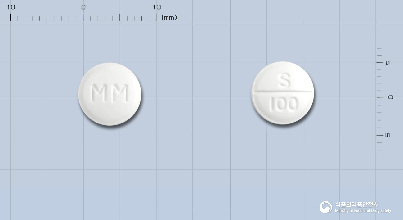명문염산사포그릴레이트정100밀리그람