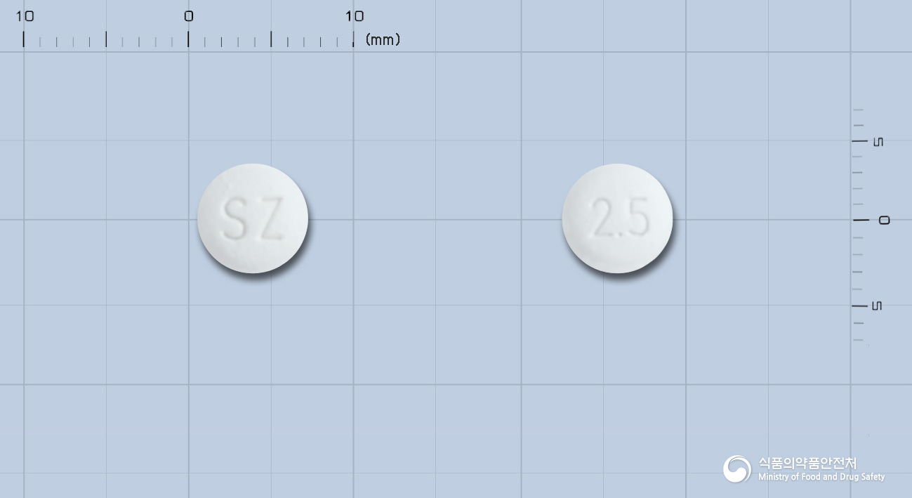 올란프레서정2.5mg (올란자핀)