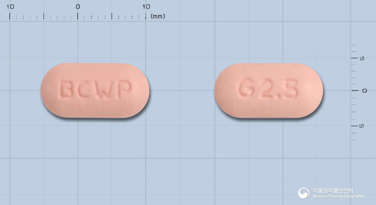 글루트롤정500/2.5mg(수출용)